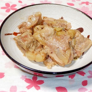 味付け簡単❤キウイで柔らか～❤豚軟骨のさっぱり煮